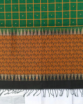 SC3377 - HANDLOOM COTTON WITH CHECKED BUTTA